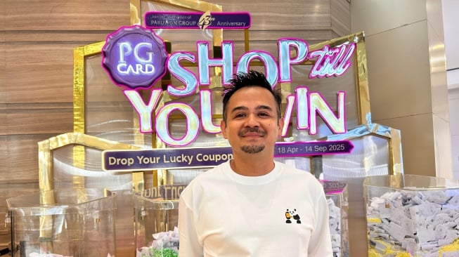 Senior Promotion Manager Kota Kasablanka, Agung Gunawan di Jakarta, Kamis (15/5/2025) (Suara.com/Dini Afrianti Efendi)