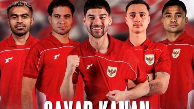 PSSI Umumkan 32 Nama Pemain Timnas Indonesia untuk Kualifikasi Piala Dunia 2026 ( ig timnasindonesia)