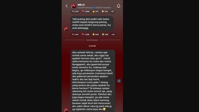 Mahalini Curhat Semakin Cantik Usai Lahiran. [Instagram]