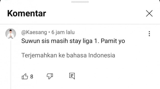 Kaesang Pangarep mendadak pamit dari Persis Solo. Sebelumnya, putra bungsu Jokowi itu sukses membawa tim Laskar Sambernyawa promosi ke Liga 1. [Persis Solo]