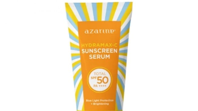 Sunscreen yang mengandung hyaluronic acid. [azarinecosmetics.co.id]