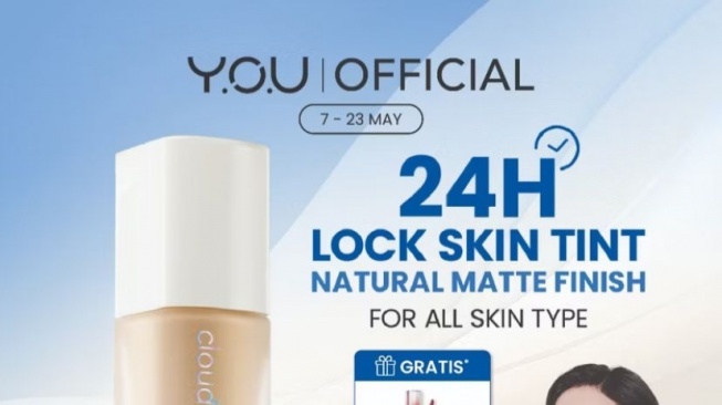 YOU Cloud Touch Blurring Skin Tint Liquid Foundation (Shopee/YOU Beauty Official Store)