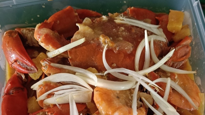 Kepiting Soka menjadi makanan olahan khas yang ada di Balikpapan. (Twitter)