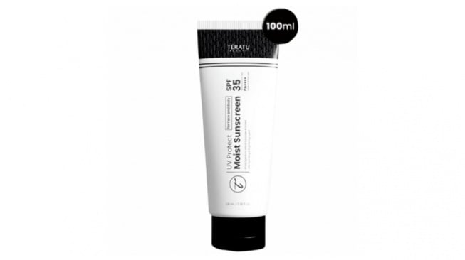 Teratu Beauty UV Protect Moist Sunscreen SPF 30 PA++++ (Shopee)