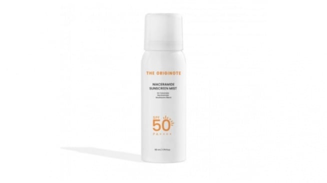 The Originote Niaceramide Sunscreen Mist SPF 50 PA+++++ (Shopee)
