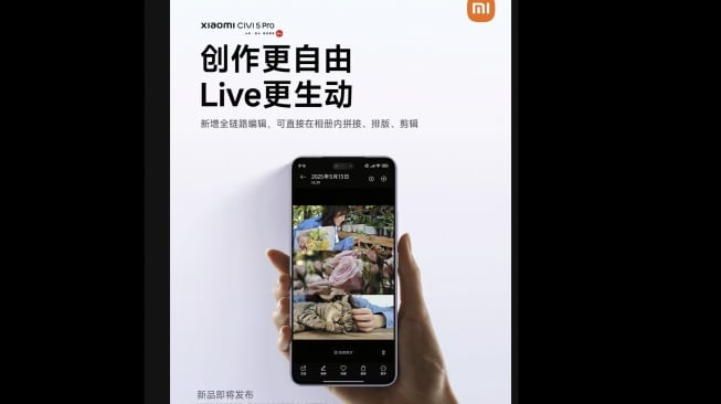 Fitur Live Photos bakal hadir di Xiaomi. [Weibo]
