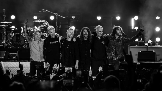 Foo Fighters dirumorkan bakal manggung di Indonesia [Instagram/foofighters]