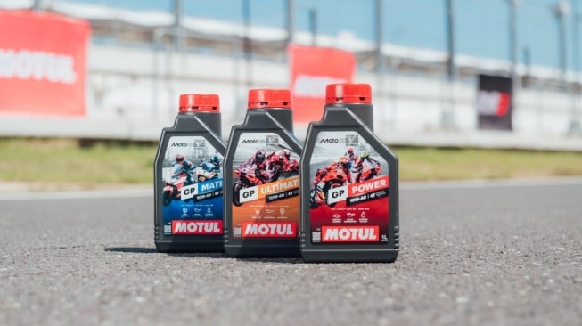 Motul GP Series pelumas mesin dengan lisensi MotoGP. (Foto: Motul)