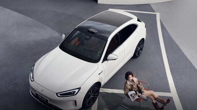 Mobil listrik Aito M5 dari China. (Dok. Aito)