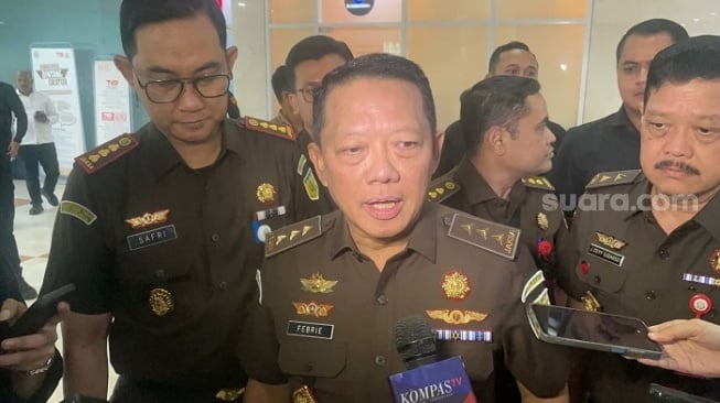 Jaksa Agung Muda Tindak Pidana Khusus (Jampidsus) Febrie Adriansyah saat ditemui di Gedung DPR RI, Jakarta. (Suara.com/Bagaskara)