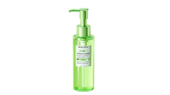 Skintific 3X Acid Acne Gel Cleanser