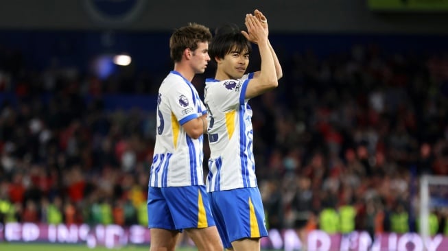 Cetak Gol ke Gawang Liverpool, Kaoru Mitoma Kirim Pesan untuk Timnas Indonesia