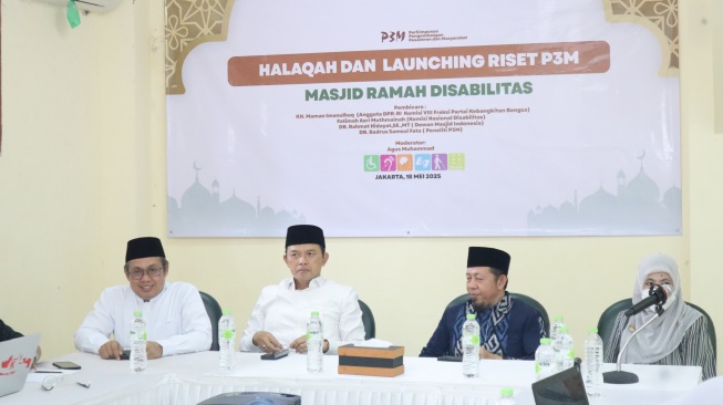 Perhimpunan Pengembangan Pesantren dan Masyarakat (P3M) menemukan fakta bahwa hampir seluruh masjid instansi pemerintah ternyata belum memenuhi standar aksesibilitas bagi penyandang disabilitas. (Foto: Dok P3M)