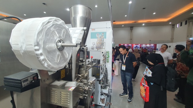 Pameran Jogja Food & Beverage Expo 2025 resmi dibuka untuk umum di Jogja Expo Center (JEC), Rabu, (21/5/2025). [Hiskia/Suarajogja]