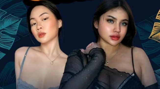 Celeste Anastasya yang juga aspri Hotman Paris (kiri) besama dan Dea Ayu. [Instagram]