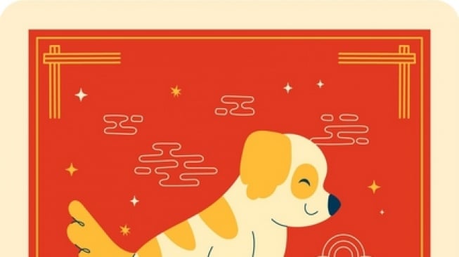Ilustrasi shio anjing (Freepik/freepik)