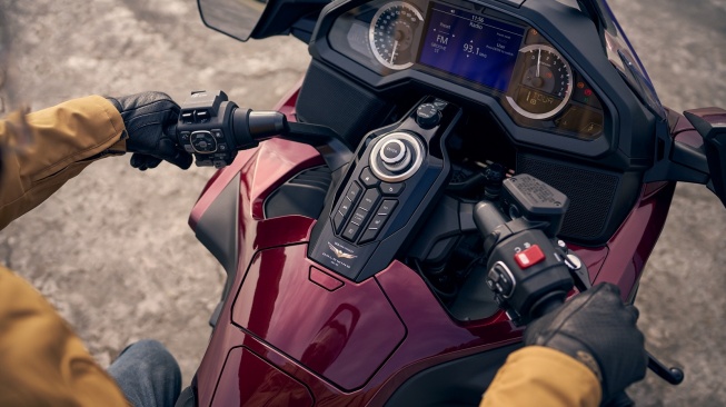 PT AHM meluncurkan Honda Gold Wing edisi spesial 50 tahun di Indonesia pada Rabu (21/5/2025). [Dok AHM]