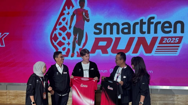 Smartfren Run 2025 Ajak 5000 Pelari dan Rebut Rp 200 Juta