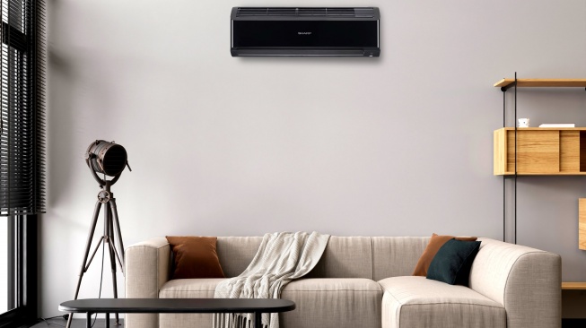 Sharp AC Black Series, Kamis (22/5/2025). [Sharp Electronics Indonesia]