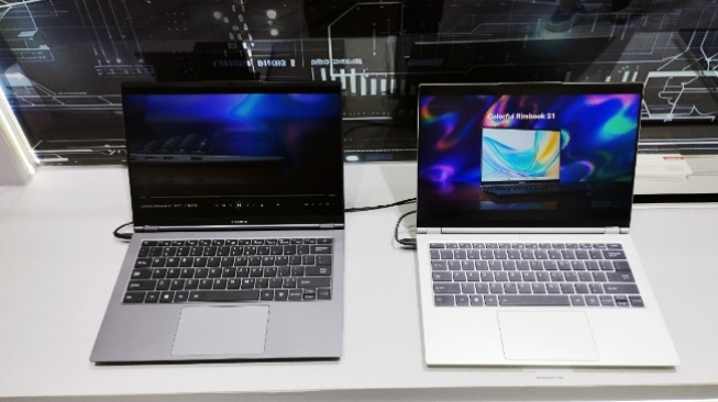 COMPUTEX 2025 - Colorful Rimbook S1. [Suara.com/ Agung Pratnyawan]