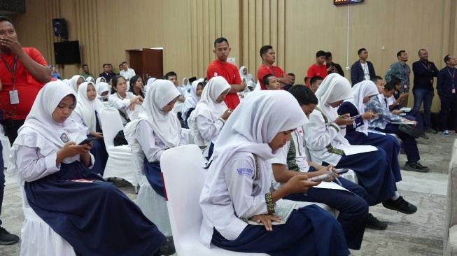 Telkomsel Gelar Kompetisi "Ranking 1" bagi Pelajar SMP di Kabupaten Batu Bara