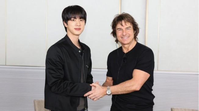 Temu Tom Cruise, Jin BTS Tanya Rahasia Solid dengan Tim Mission: Impossible