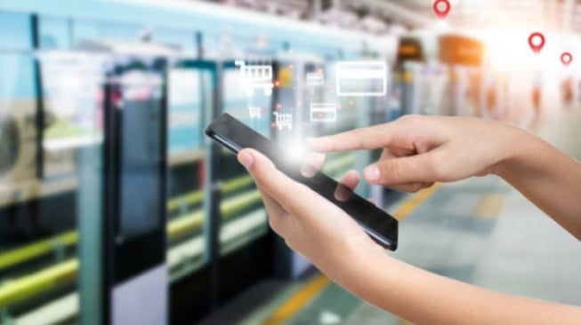 Penggunaan transaksi pembayaran digital di transportasi umum