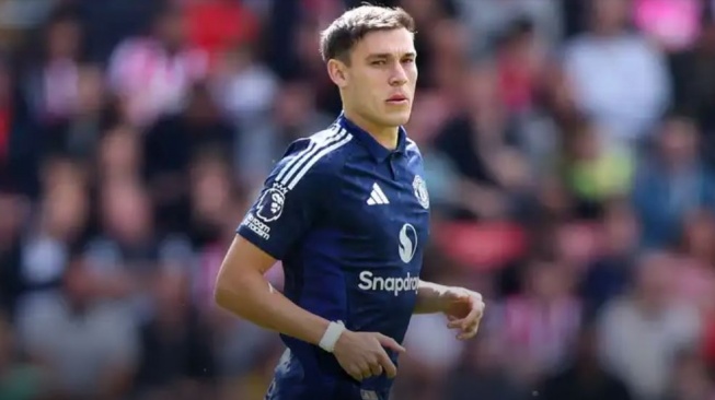 Pemain Manchester United, Manuel Ugarte. (Dok. Man United)