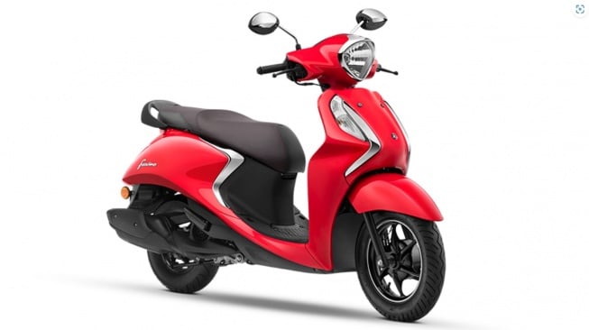 Motor Yamaha Fascino yang dijual di Meksiko. (Yamaha Meksiko)