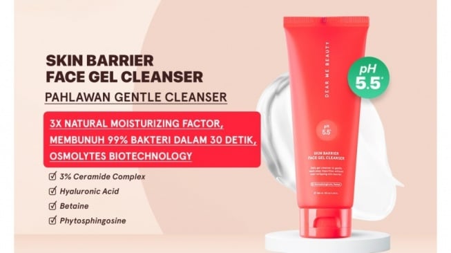 Dear Me Beauty: Skin Barrier Face Gel Cleanser