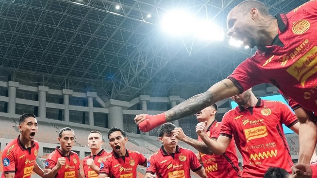 Hasil Persija Jakarta vs Malut United di pekan ke-34 atau terakhir Liga 1 2024/2025, Jumat (23/5/2025). [Dok. IG Persija]