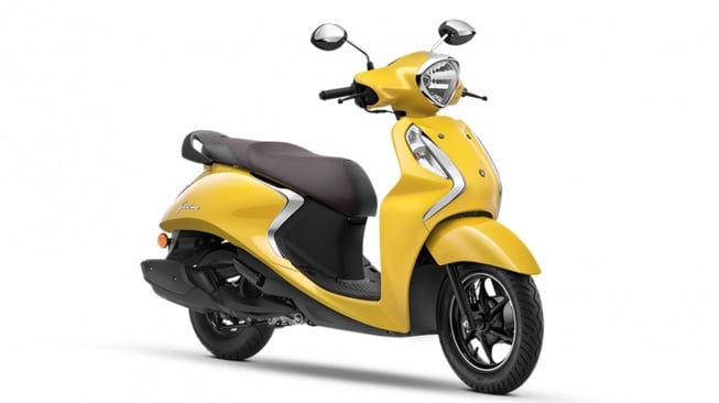 Motor Yamaha Fascino yang dijual di Meksiko. (Yamaha Meksiko)