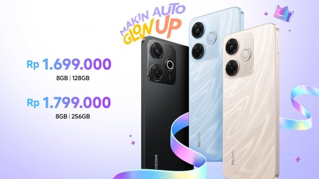 Xiaomi Redmi 13x yang resmi diluncurkan ke Indonesia pada Jumat (23/5/2025). [Dok. Xiaomi Indonesia]