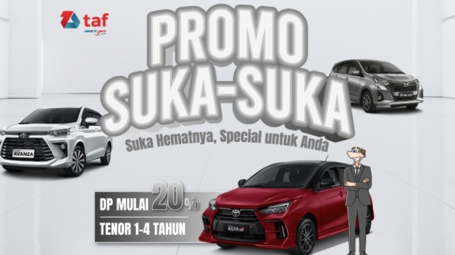 Ilustrasi promo kredit mobil dari TAF. [Dok TAF]