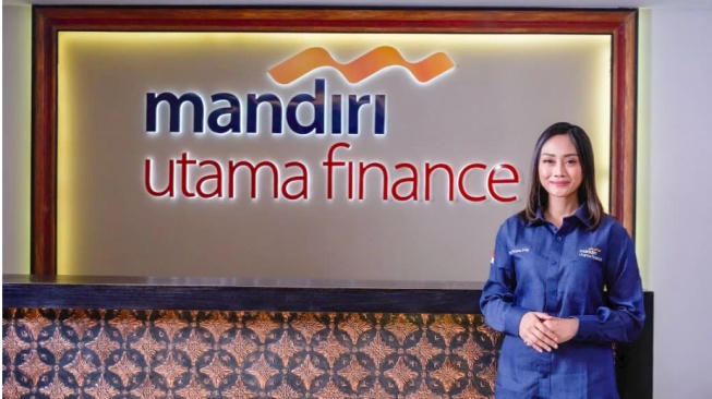 Ilustrasi logo Mandiri Utama Finance. [MUF]