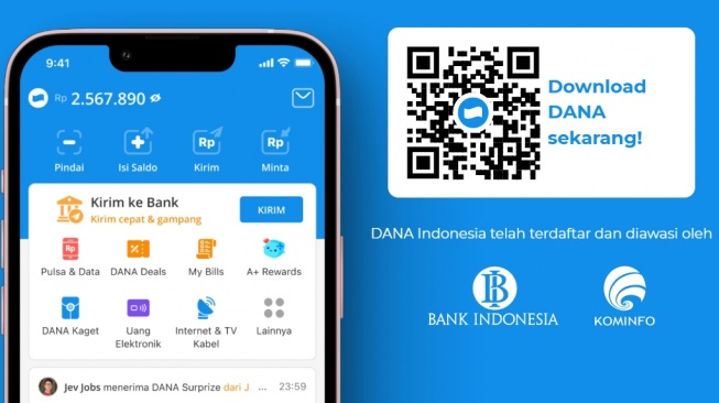 Bagi-bagi Saldo DANA Kaget hingga Rp749 Ribu! Tersedia 3 Link yang Bisa Diklaim Sekarang