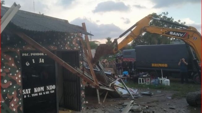 Bangunan Diduga Milik GRIB Jaya di Lahan BMKG Disewakan Lagi Puluhan Juta
