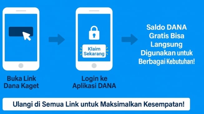 Raih Saldo DANA Gratis Rp678 Ribu Terbaru! Klaim Sekarang dari Kumpulan Link Dana Kaget Ini