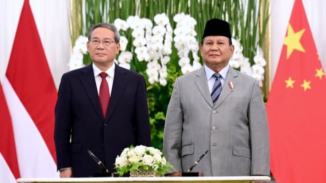 Prabowo Terima PM Tiongkok Li Qiang: Tegaskan Komitmen Hubungan Diplomatik