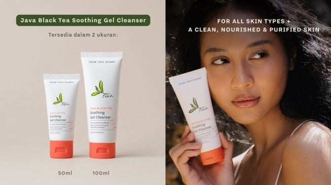 Java Black Tea Soothing Gel Cleanser (fromthisisland.com)