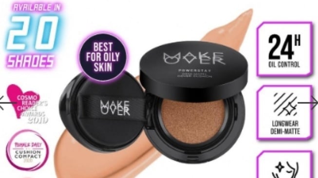 Make Over Powerstay Demi-Matte Cover Cushion. [makeoverforall.com]