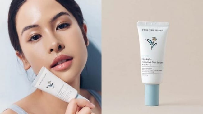 From This Island White Tea Ultra Light Protective Sun Serum (fromthisisland.com)
