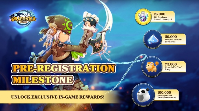 Pra-registrasi Dragonica Origin. [Gravity Game]