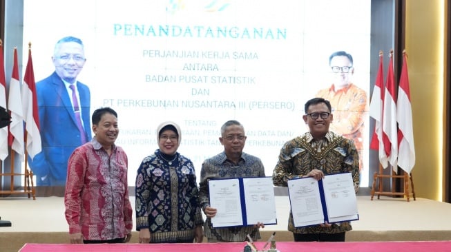 BPS dan PTPN III Sinergi Data Perkebunan, Dorong Ekspor dan Ketahanan Ekonomi