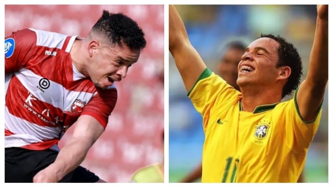 Kapten Madura United Lulinha pernah menjadi bagian dari Timnas Brasil U-17. [Dok Pribadi]