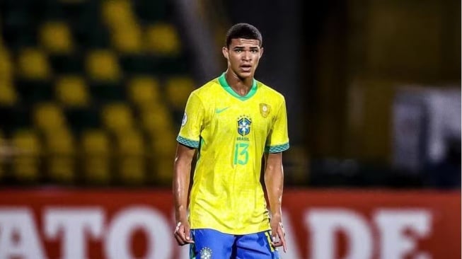 Pemain Timnas Brasil U-17, Luis Eduardo. (Dok. Globo Esporte)