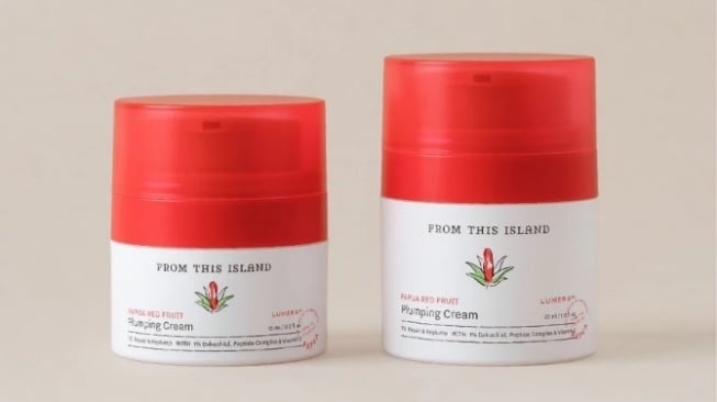 From This Island Papua Red Fruit Plumping Cream (Shopee)