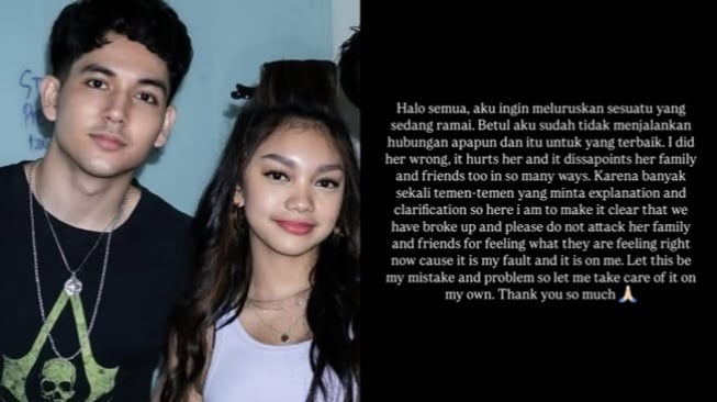 Putus, Fadi Alaydrus Akui Sakitin Naura Ayu Hingga Bikin Keluarga Kecewa