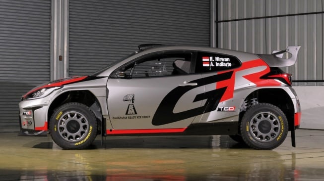 GR Yaris Rally2 miliki pasangan pembalap Toyota Gazoo Racing Indonesia (TGRI) Ryan Nirwan dan navigator Adi Indiarto. (Foto: TAM)