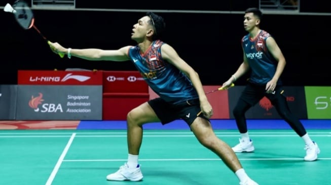 Match Recap Singapore Open 2025 Day 1: Fajar/Rian Lolos ke Babak Kedua